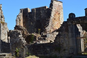 remains of buildings